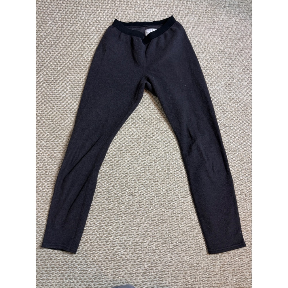 Patagonia Capilene Fleece Leggings Gray Base Layer USA Made ski fleece hike S
